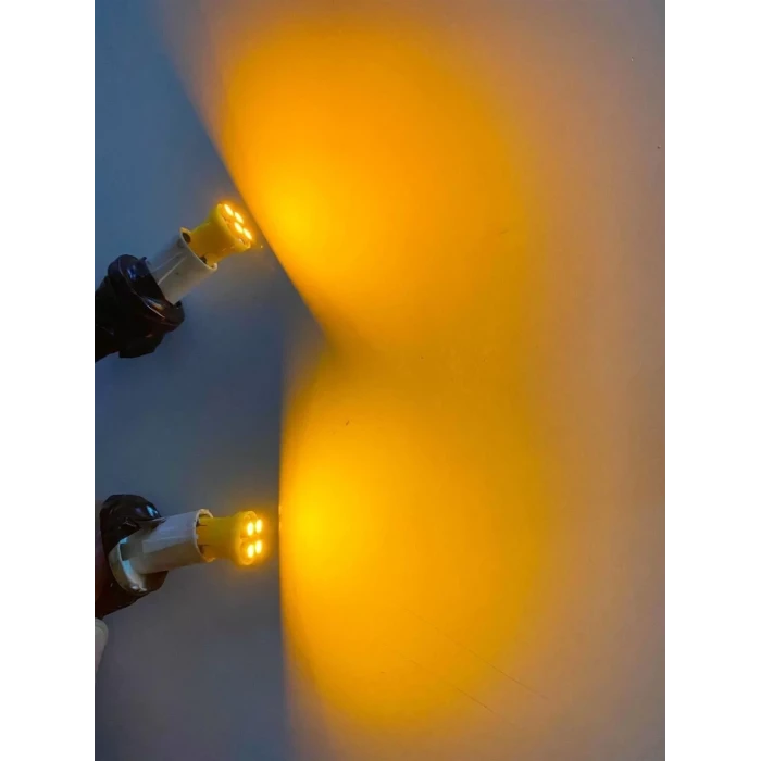 4 LEDLİ PLASTİK T10 TURUNCU