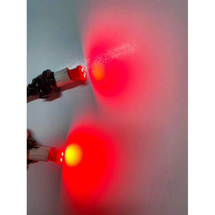 4 LEDLİ PLASTİK T10 KIRMIZI