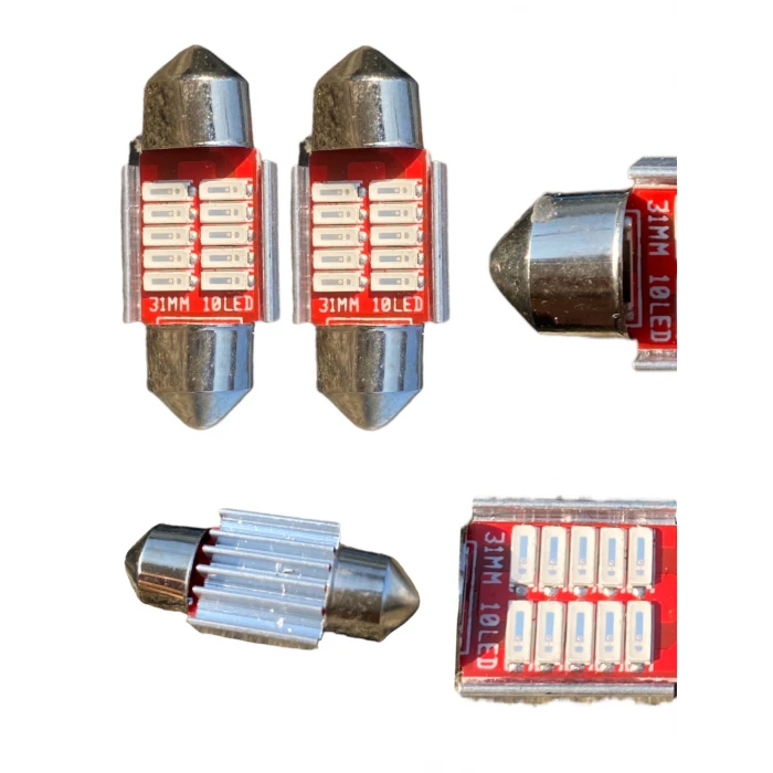 SOFİT 12 LED 31MM KIRMIZI