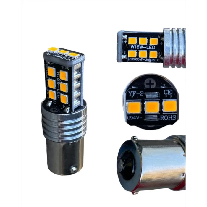 15 LED 93 TEK DUY TURUNCU