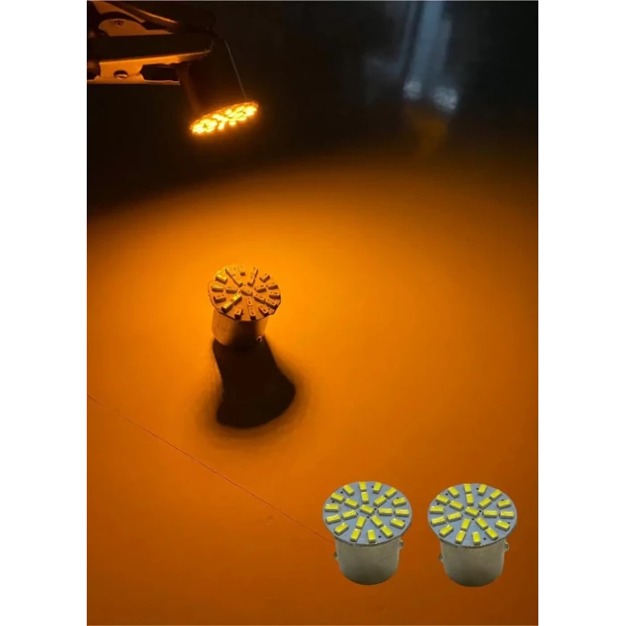 18 LED ÇİÇEK 93 TEK DUY TURUNCU