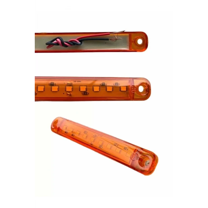 9 LEDLİ PARMAK LED TURUNCU 1 ADET