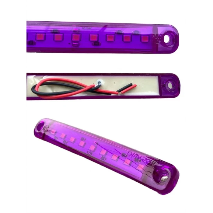 9 LEDLİ PARMAK LED MOR 1 ADET