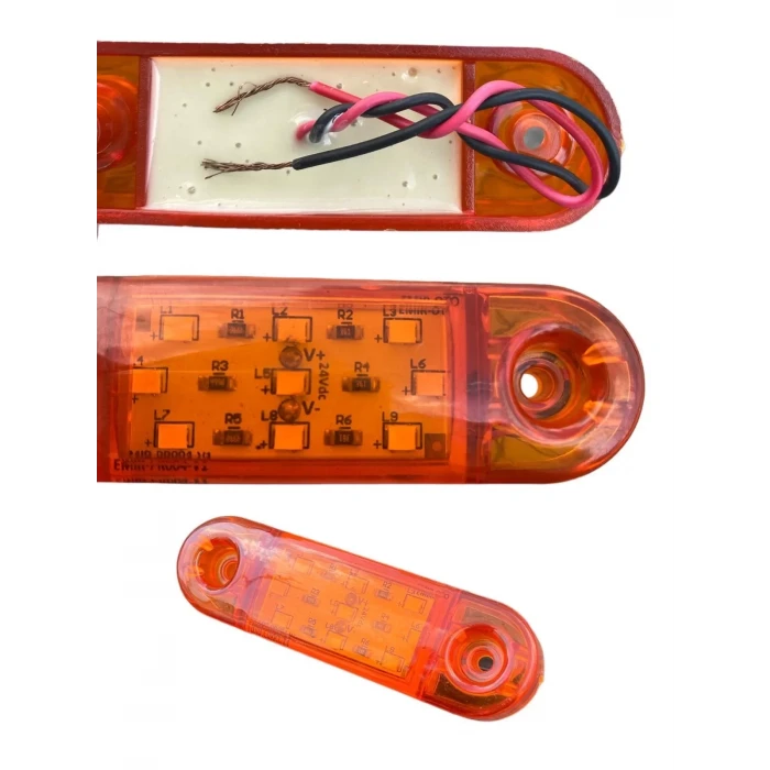 TOMBUL PARMAK LED TURUNCU 1 ADET