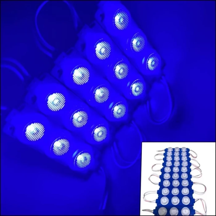 3 LEDLİ MODÜL LED MAVİ 1 ADET