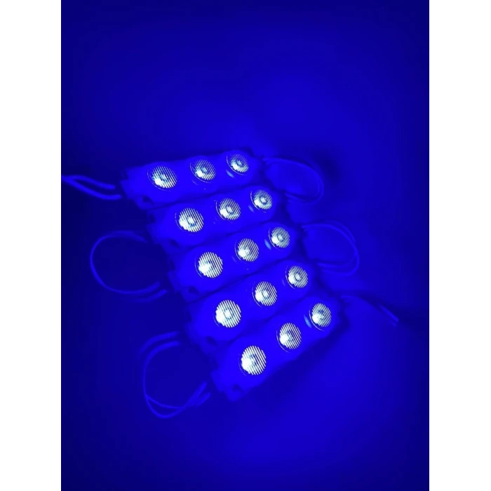 3 LEDLİ MODÜL LED MAVİ 1 ADET