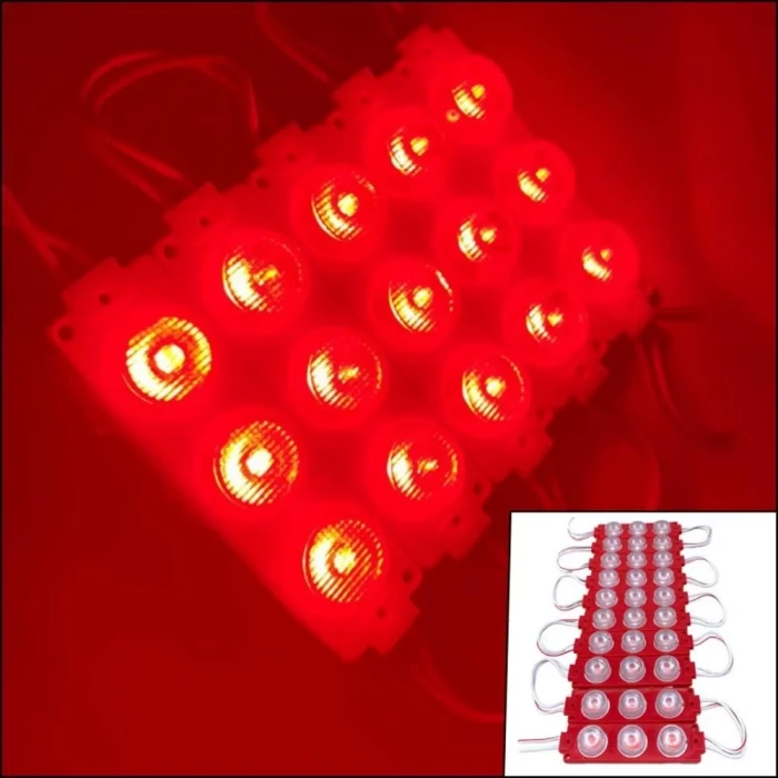 3 LEDLİ MODÜL LED KIRMIZI 1 ADET