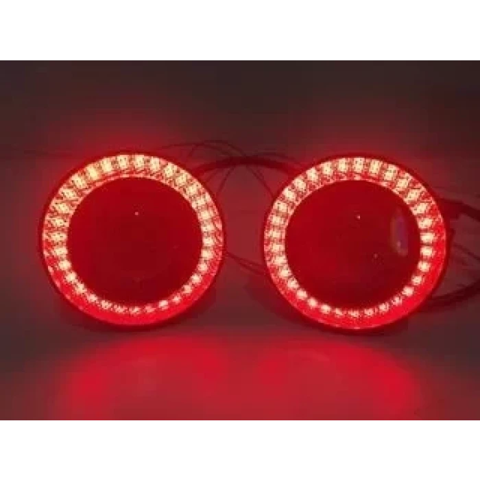 76 MM ANGEL SİS FARI KIRMIZI