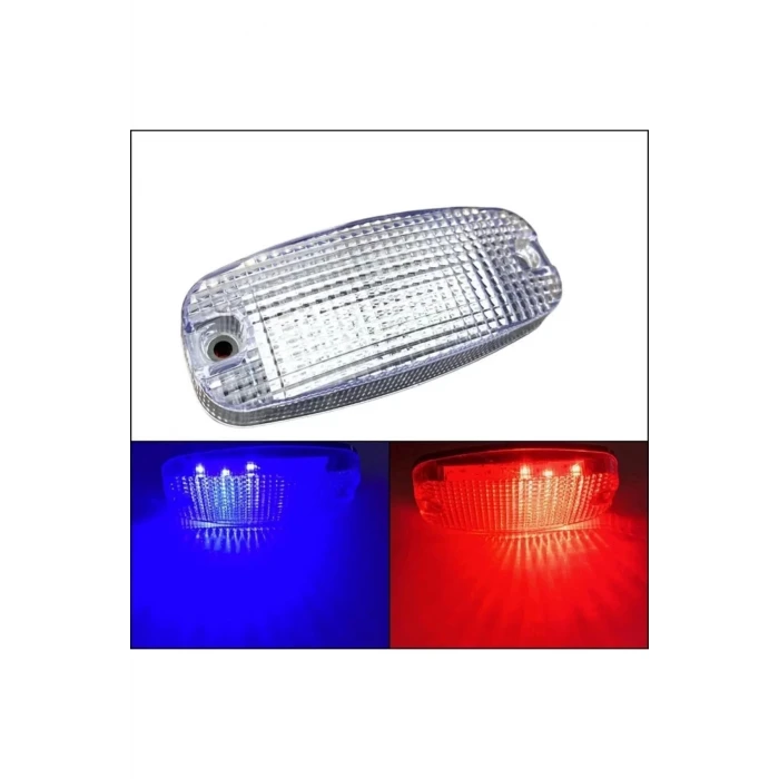 MAXİ ÇAKAR LAMBA KIRMIZI MAVİ