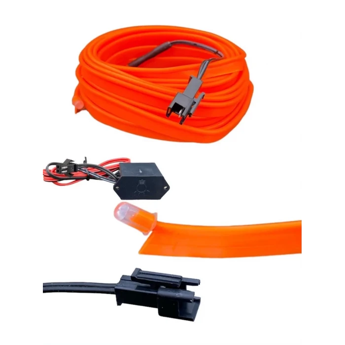 NEON İP LED TURUNCU 5 METRE