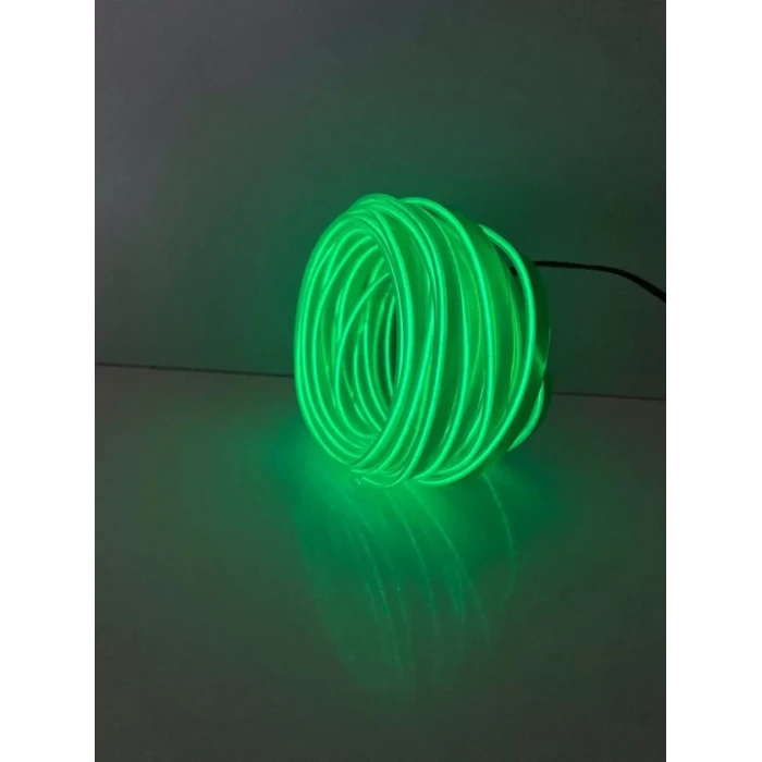 NEON İP LED YEŞİL 5 METRE