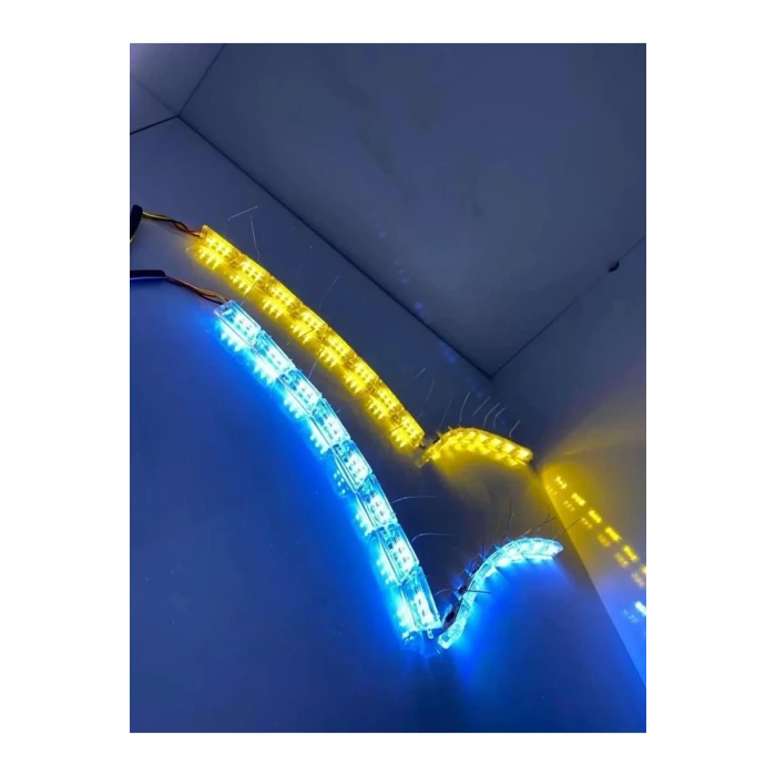 KRİSTAL LED TURUNCU BEYAZ