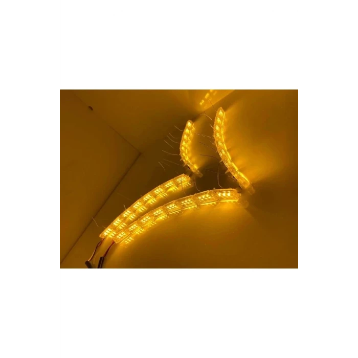 KRİSTAL LED TURUNCU BEYAZ