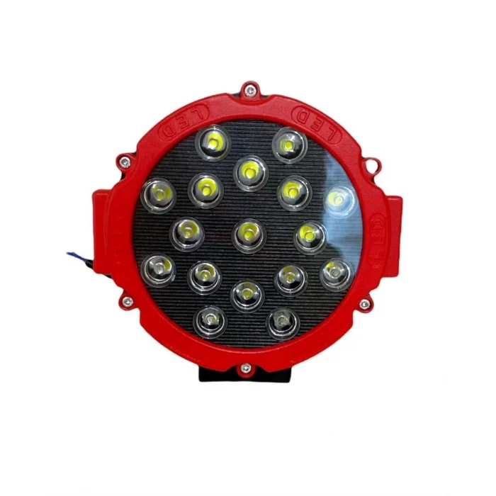 51 WATT 17 LEDLİ YUVARLAK PROJEKTÖR ÇALIŞMA LAMBASI