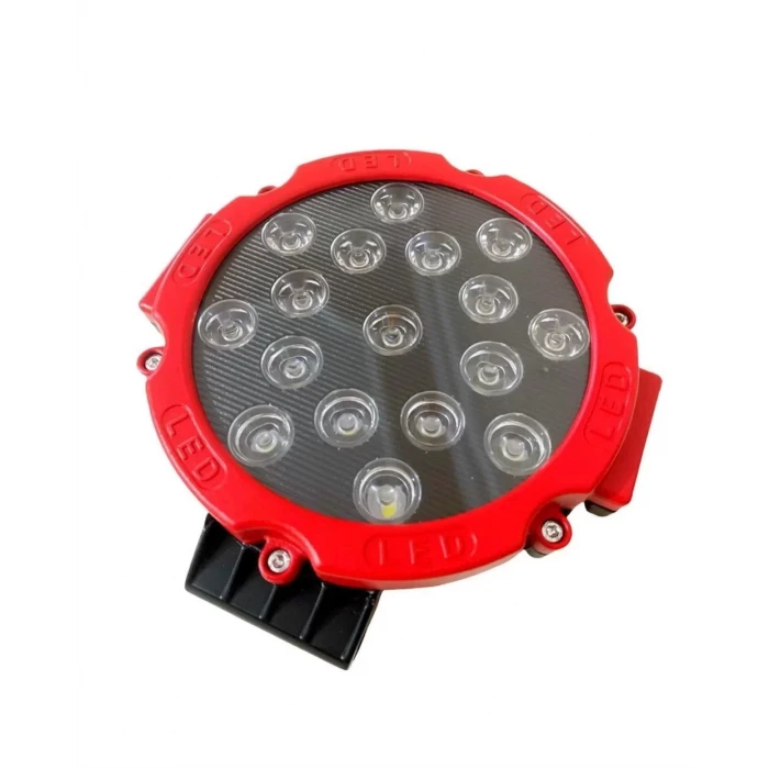 51 WATT 17 LEDLİ YUVARLAK PROJEKTÖR ÇALIŞMA LAMBASI