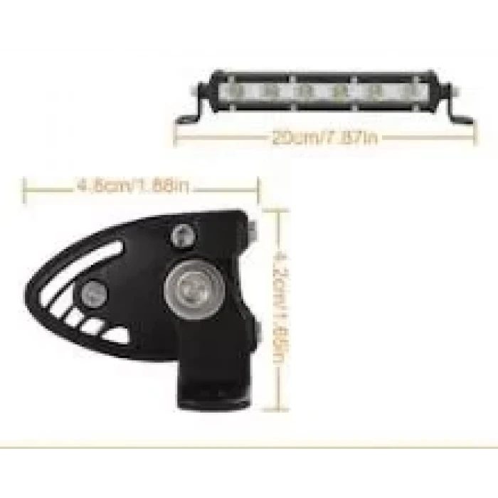 6 LED TEK SIRA MODEL METAL GÜNDÜZ LEDİ