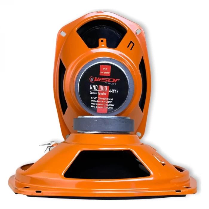 6X9 OVAL 1000W VİSORTECH RND1169 COAXIAL HOPARLÖR