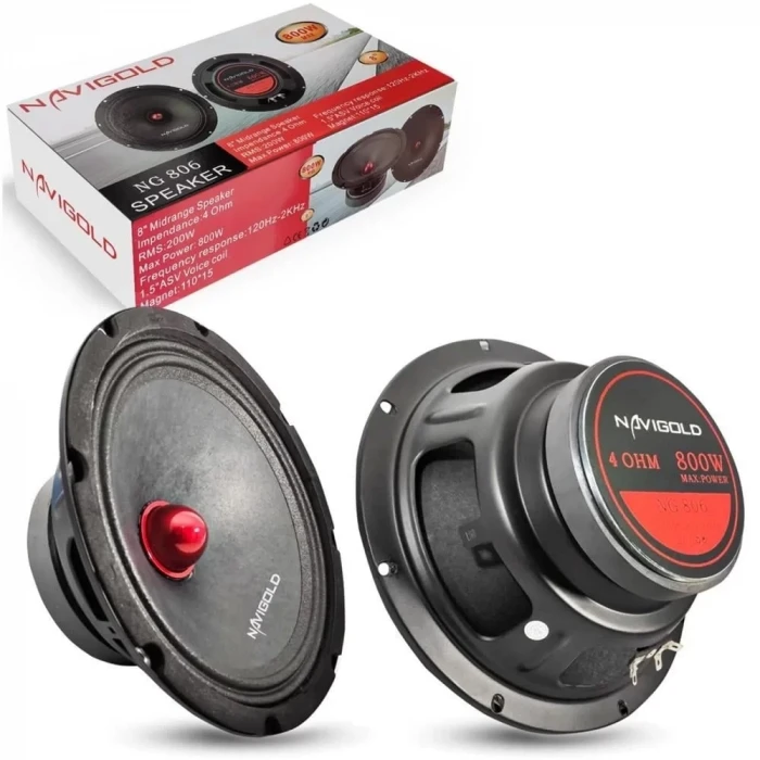20 CM 800W NAVİGOLD NG800 MİDRANGE