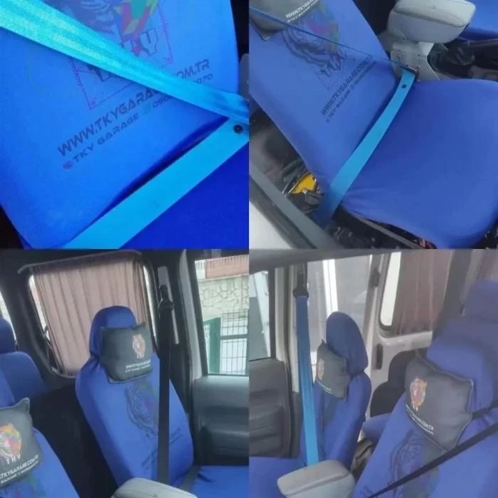 8 M EMNİYET KEMERİ MAVİ