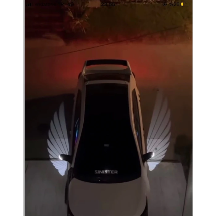 EKT MELEK KANADI AYNA ALTI LED