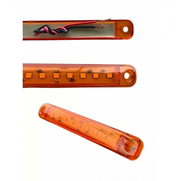 9 LEDLİ PARMAK LED TURUNCU 1 ADET