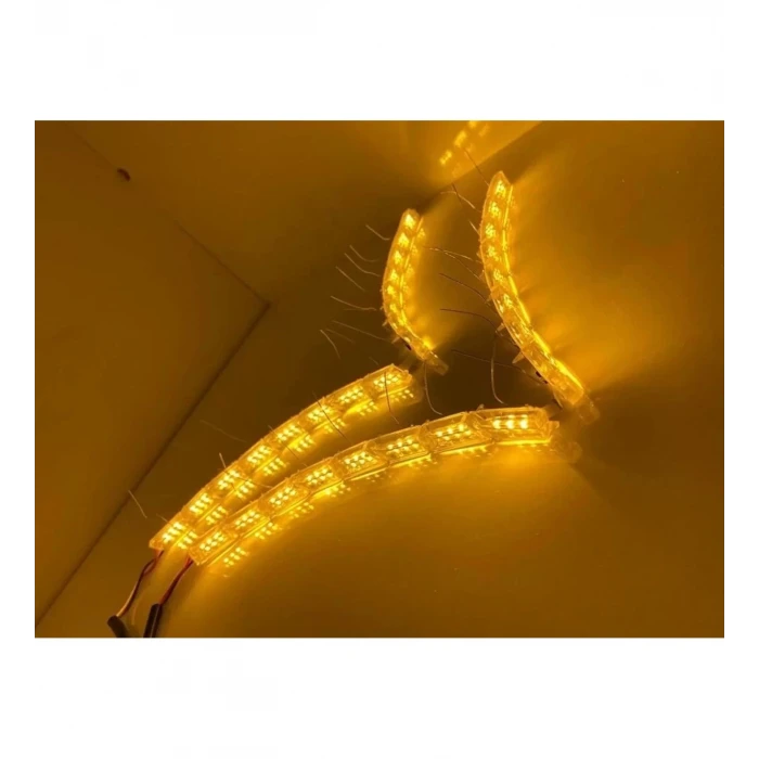 KRİSTAL LED TURUNCU BEYAZ