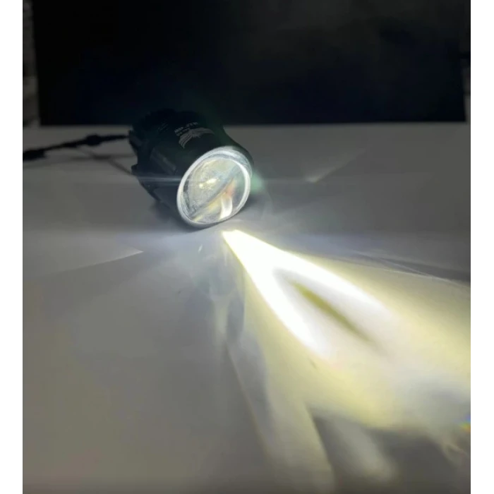 F8 2,5 İNÇ SİS FARI 3 RENK PROJECTÖR SİS LAMBASI