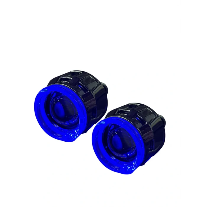 2.5 İNÇ Bİ XENON MERCEK + C3 MODEL MAVİ KAPAK