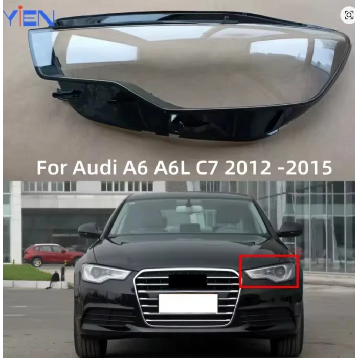 AUDİ A6 2012 - 2015 FAR CAMI SETİ