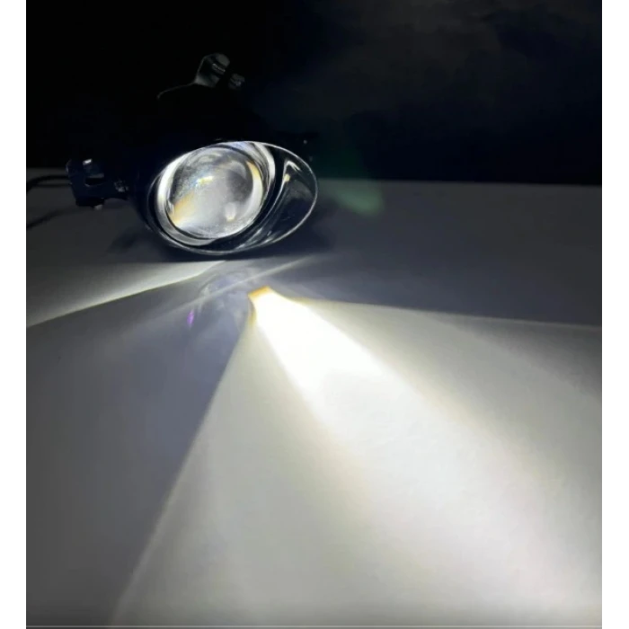 F8 3 İNÇ SİS FARI 3 RENK PROJECTÖR SİS LAMBASI