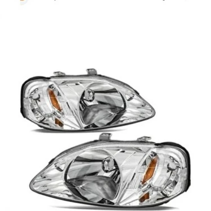 HONDA CİVİC 1996 - 1998 USDM FAR TAKIMI SAĞ VE SOL MAKYAJSIZ KASA