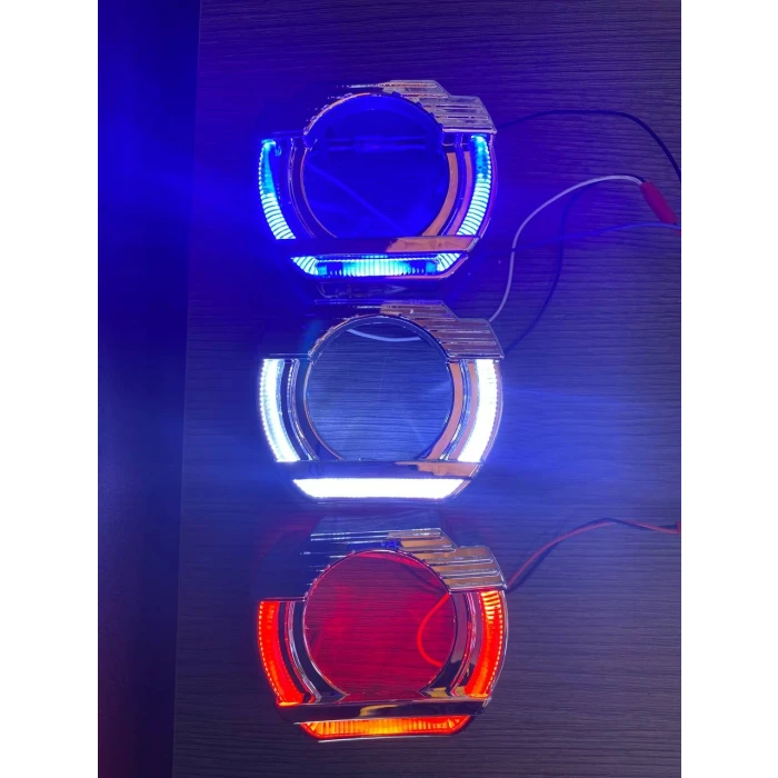 C18 2.5 İNÇ B8 DİZAYN KESİK U BEYAZ ANGEL KAPAK