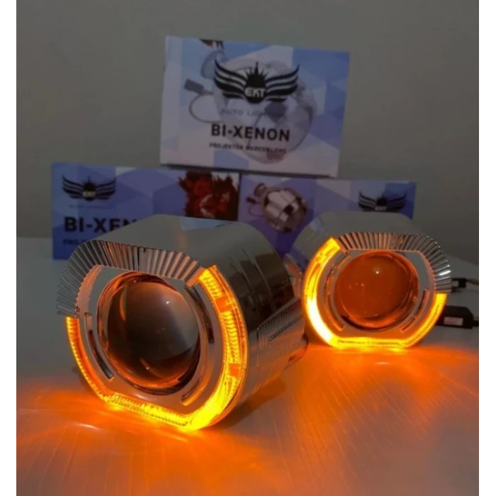 2.5 İNÇ J MODEL Bİ-XENON MERCEK TURUNCU ANGEL
