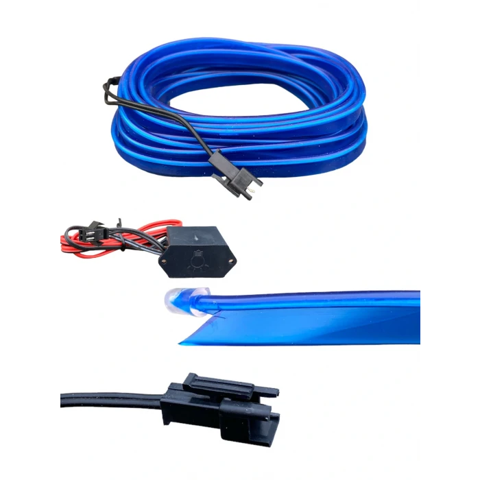 NEON İP LED MAVİ 5 METRE