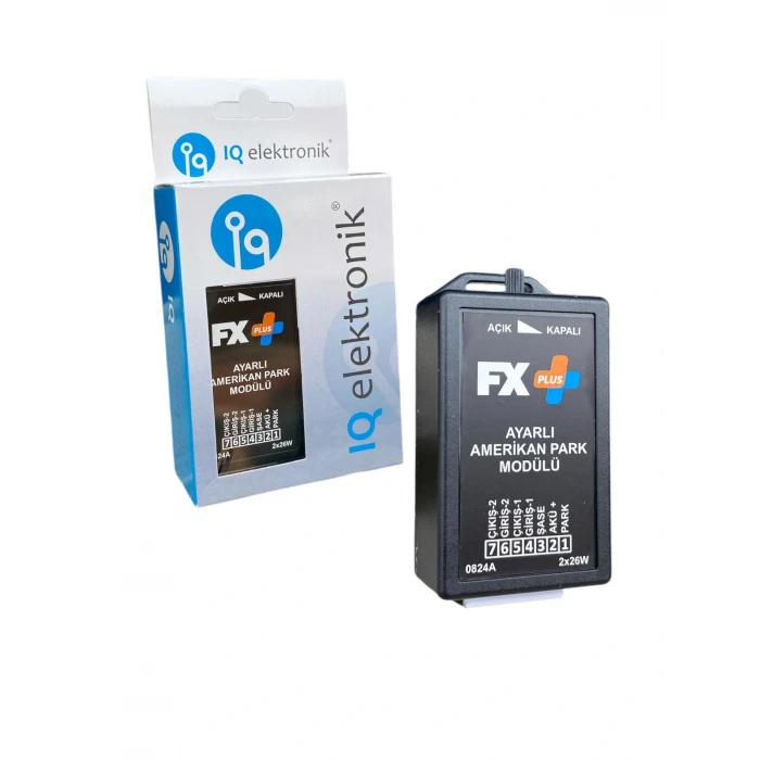IQ FX+ (PLUS) AYARLI AMERİKAN PARK MODÜL