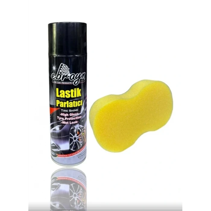 LASTİK PARLATICI PREMİUM VE SÜNGER SET