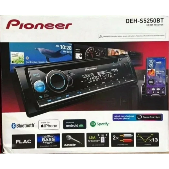 PİONEER DEH-S5250 BT OTO TEYP