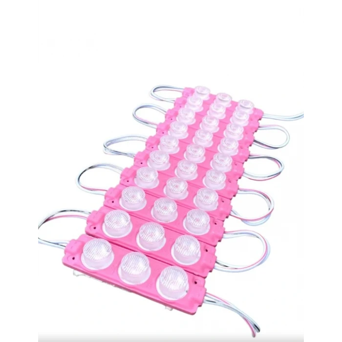 3 LEDLİ MODÜL LED PEMBE 10 ADET