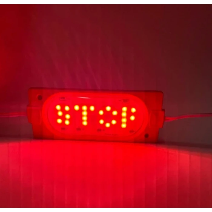 STOP YAZILI ANİMASYONLU MODÜL LED