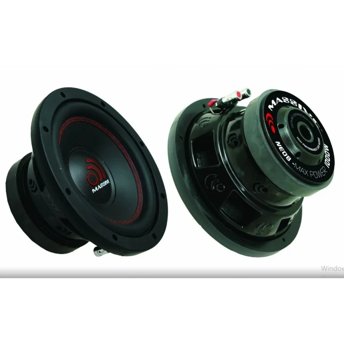 MASSİVE 20CM SUBWOOFER BAS KABİNLİ MS-NEO8