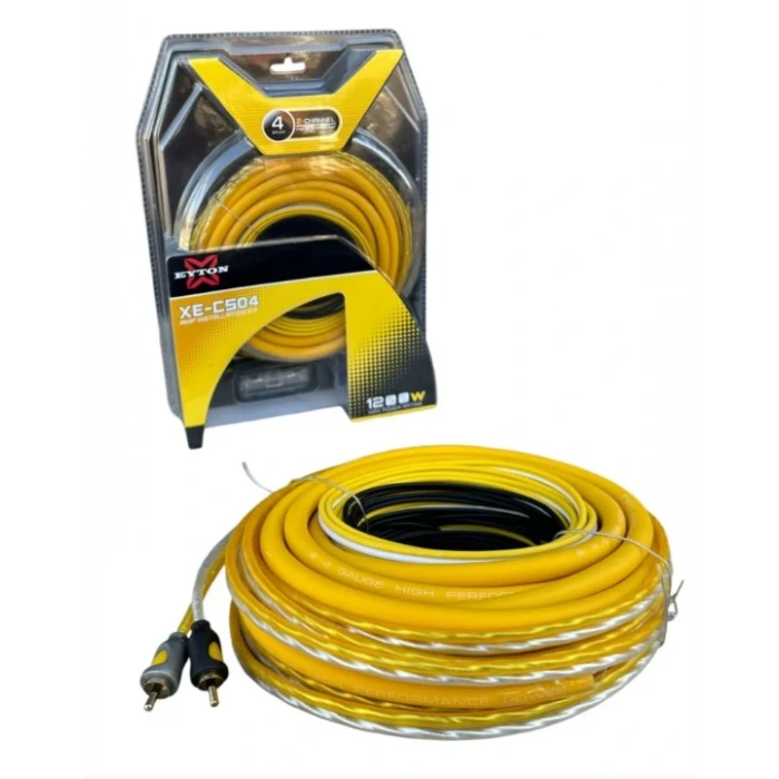EYTON 4GA SARI AMFİ KABLO SETİ