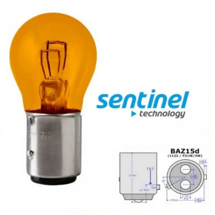 SENTİNEL ÇİFT DUY TURUNCU AMPÜL