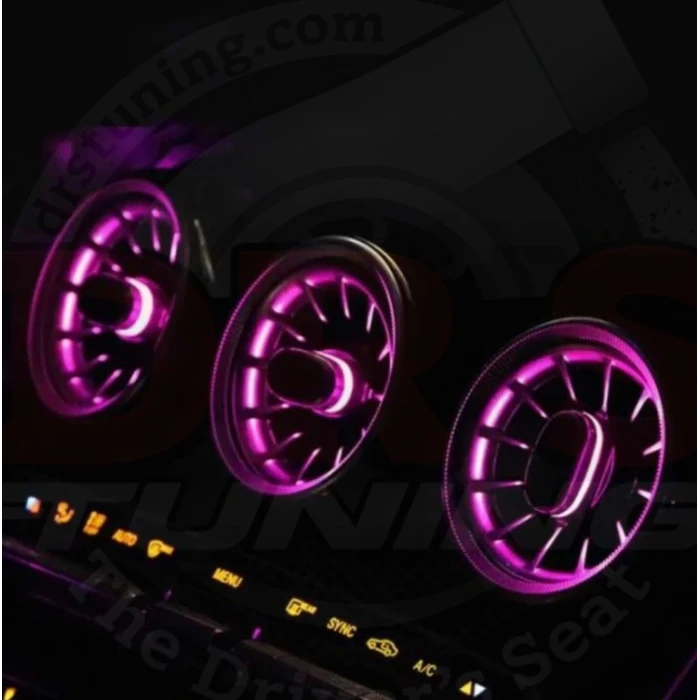 MERCEDES CLA W176 IŞIKLI AİRVENT TAKIMI