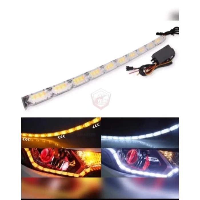 KRİSTAL GÜNDÜZ LEDİ SİLİKONLU 12 BAKLA 39 CM