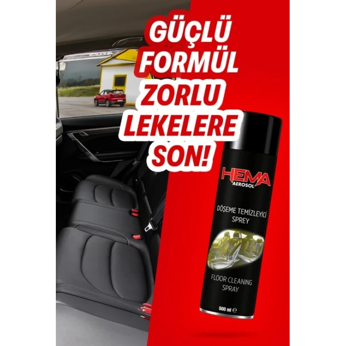 HEMA DÖŞEME TEMİZLEME KÖPÜĞÜ 500 ML