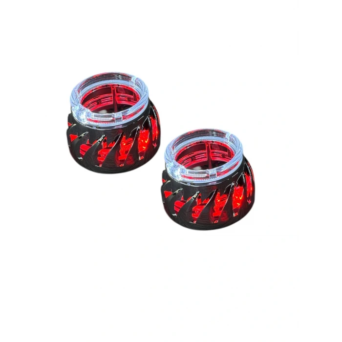 C13 ÇİFT RENK KIRMIZI BEYAZ ANGEL KAPAK 2.5 İNÇ