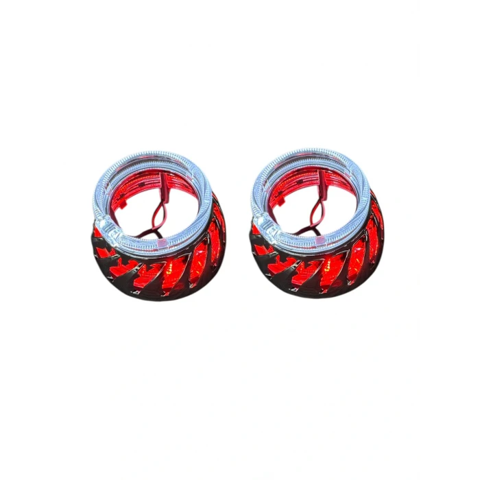 C13 ÇİFT RENK KIRMIZI BEYAZ ANGEL KAPAK 2.5 İNÇ