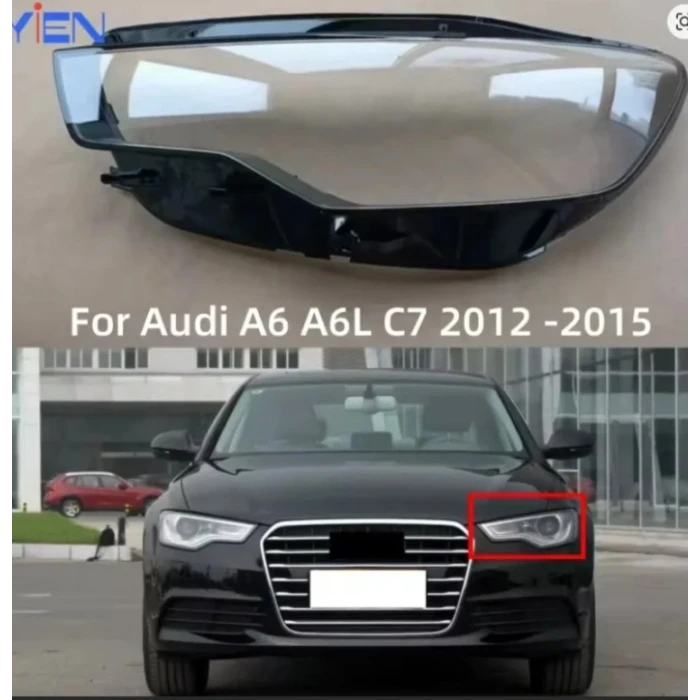 AUDİ A6 2012 - 2015 FAR CAMI SOL