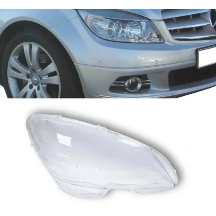 MERCEDES W204 MAKYAJLI KASA FAR CAMI SOL