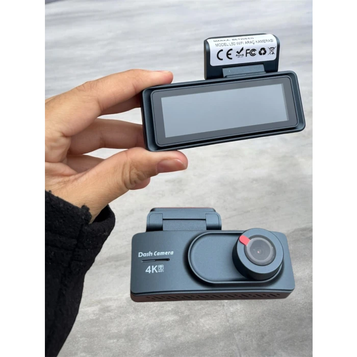 2 KAMERLI 4K KAYIT KAMERASI (ÖN- ARKA )